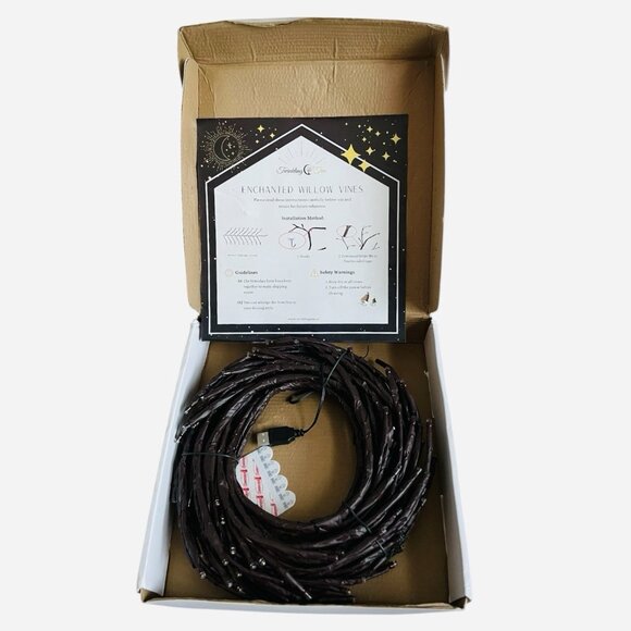 Willow Vine LED Twig Fairy Garland Lights Flexible Branches NIB - Picture 3 of 5